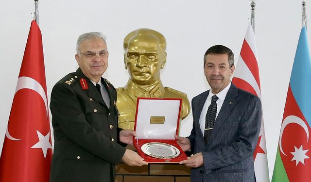 Ertuğruloğlu Tümgeneral Kılınç’la görüştü