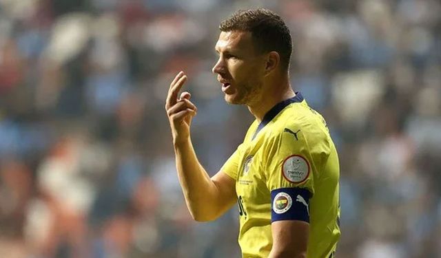 Fenerbahçe'den Dzeko için sakatlık açıklaması