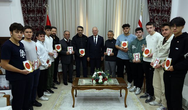 Töre, Ordu’dan gelen öğrencileri kabul etti