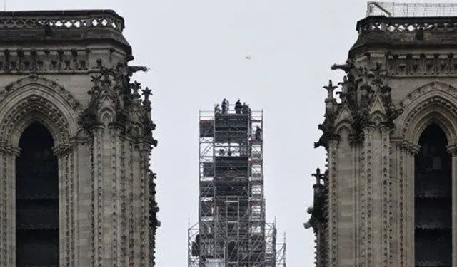 Notre Dame Katedrali 760 milyon dolarlık restorasyonun ardından önümüzdeki yıl açılıyor