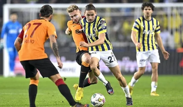 Fenerbahçe-Galatasaray derbisine geri sayım: 11'ler belli oldu