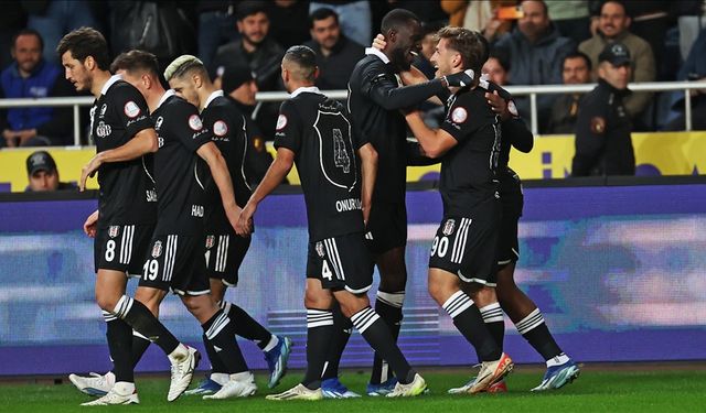 Beşiktaş deplasmandan 3 puanla ayrıldı