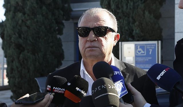 Teknik direktör Fatih Terim: Ben buraya Panathinaikos'u şampiyon yapmak için geldim