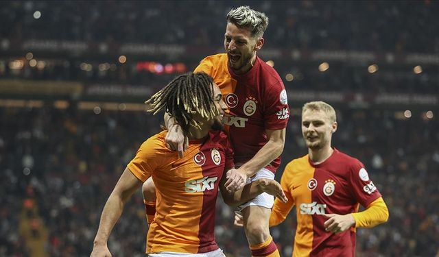 Galatasaray 3 puanı 3 golle aldı