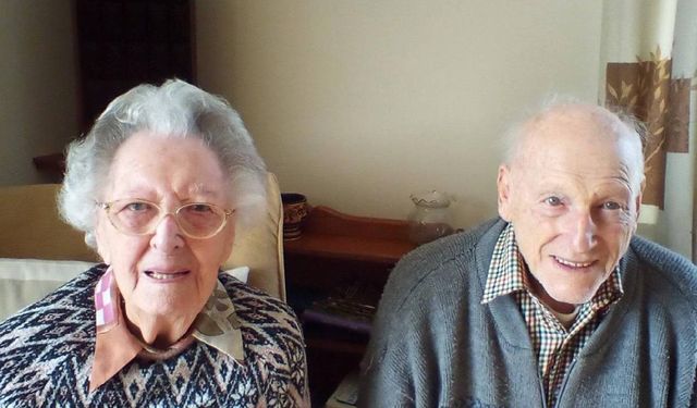 81 yıldır beraber olan çift, uzun ve mutlu evliliğin sırrını verdi