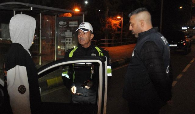 Trafik denetimleri... 105 araç trafikten men edildi