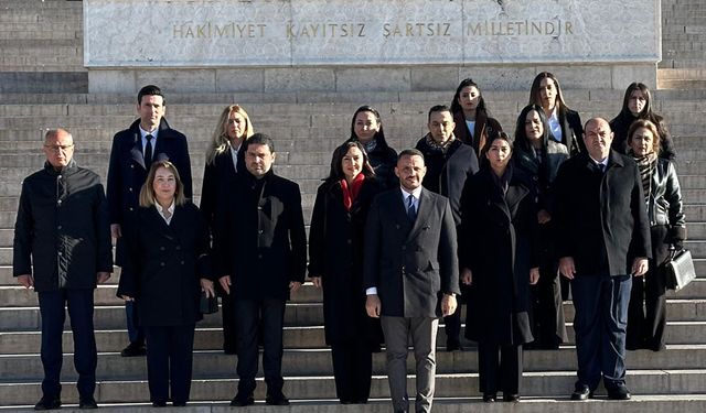 TBMM Sağlık Komisyonu Başkanvekili Ateş, KKTC Meclis heyetiyle görüştü