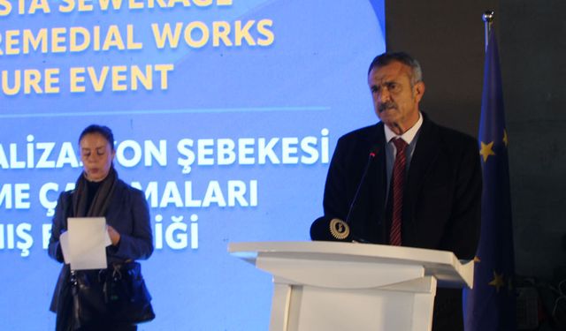 Uluçay: Yapılan kanalizasyonun şehrimiz için çok önemli olduğunun bilincindeyiz