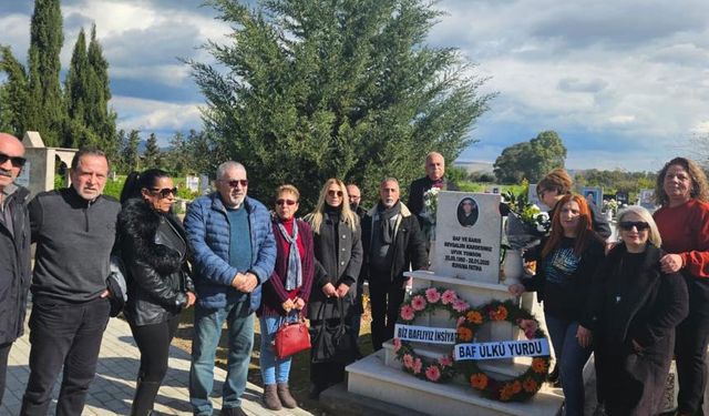 Baflılar, Ufuk Tomson’u mezarı başında andı