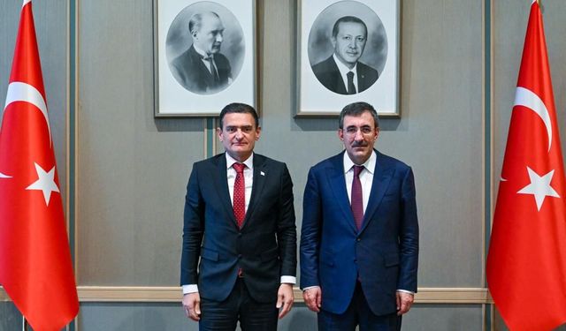 Bakan Oğuz, Yılmaz ile görüştü