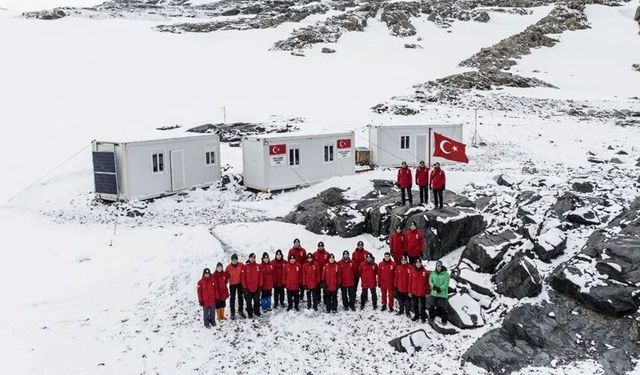 Türk bilim ekibi 8. kez Beyaz Kıta'da