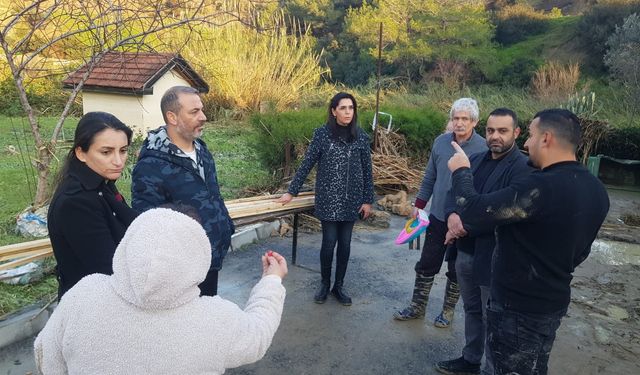 CTP, Geçitköy ve Güzelyalı'yı ziyaret etti...