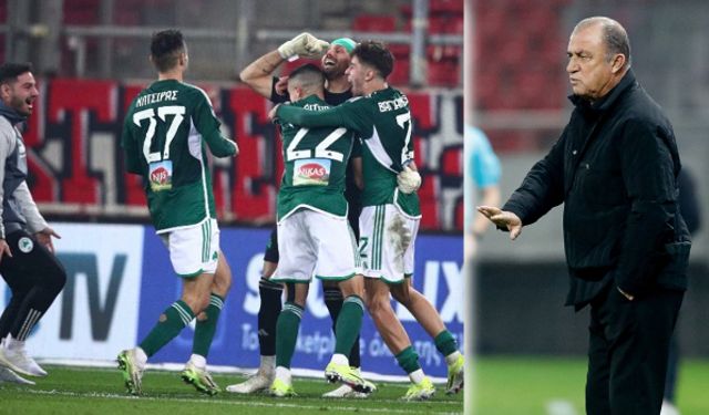 Terim'in Panathinaikos'u finale yükseldi