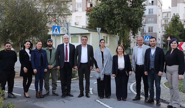 CTP heyeti Trafik Kazalarını Önleme Derneği’ni ve Trafik Eğitim Parkı’nı ziyaret etti