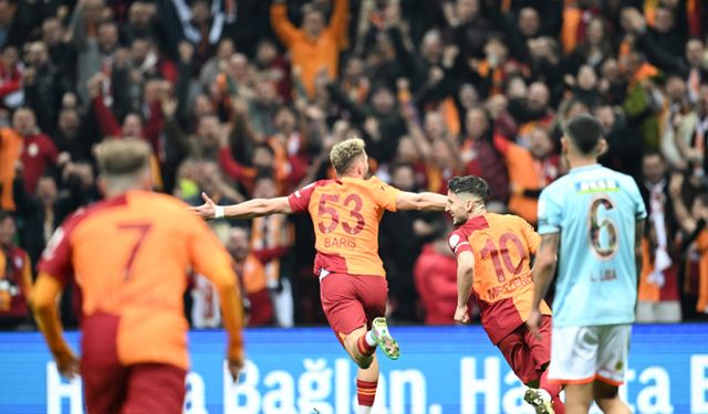 Galatasaray zirve yarışını sürdürdü