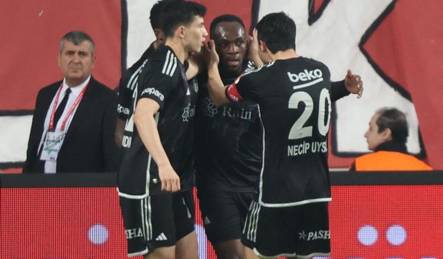 Kupada son çeyrek finalist Beşiktaş oldu