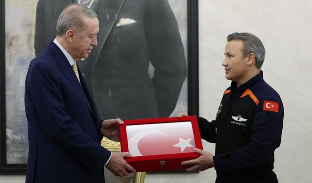 Erdoğan, Gezeravcı'yı kabul etti