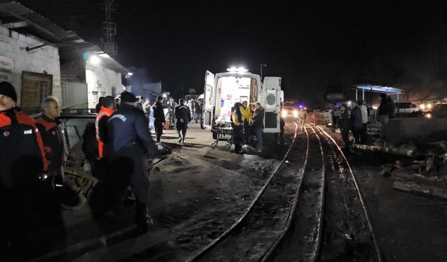 Zonguldak'ta maden ocağında göçük