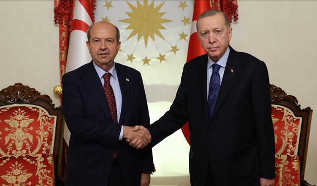 Cumhurbaşkanı Tatar, Türkiye Cumhurbaşkanı Erdoğan ile telefonda görüştü