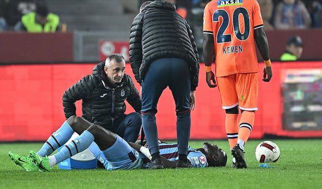 Trabzonspor'da Onuachu'nun kolunda kırık tespit edildi