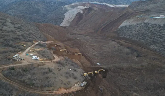 Erzincan’daki maden ocağında üretim durduruldu