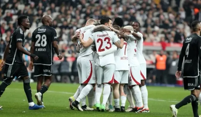 Galatasaray, Beşiktaş derbisinden tek golle lider çıktı!