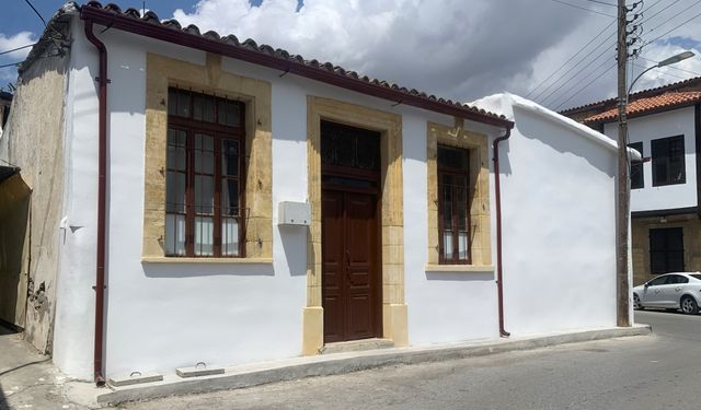 TİKA, Lefkoşa'daki tarihi evlerin dış cephelerinde yenileme çalışmalarını tamamladı