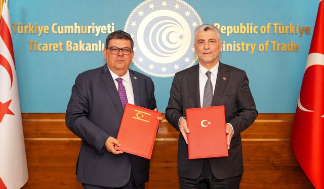 Maliye Bakanı Berova ile Türkiye Ticaret Bakanı Bolat protokol imzaladı