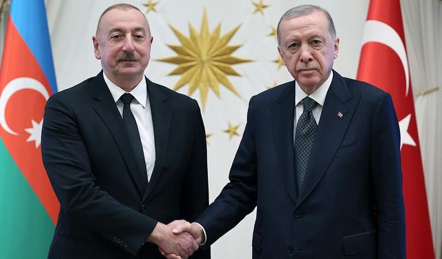 Türkiye Cumhurbaşkanı Erdoğan, Aliyev ile görüştü