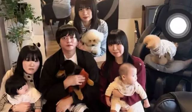 4 karısı, 2 kız arkadaşı olan 35 yaşındaki Japon adam 10 yıldır çalışmıyor!