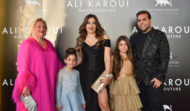 Ali Karounin'in muhteşem defilesi Les Ambassadeurs Hotel'de gerçekleşti!