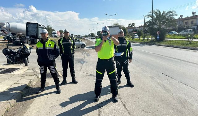 2 bin 187 sürücü kontrol edildi: 35 araç trafikten men