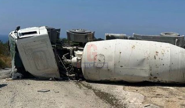 Girne-Dağyolu'nda kaza... Polis, kazanın detaylarını açıkladı...