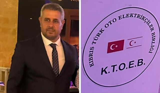 Kıbrıs Türk Oto Elektrikçiler Birliği Başkanı Abdo Okur isyan etti