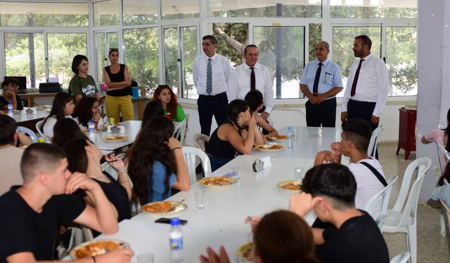 Ataoğlu Kantara Gençlik kampında gençlerle bir araya geldi