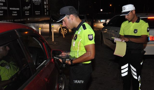 Polis ekipleri göz açtırmadı... 176 Araç daha trafikten men edildi!