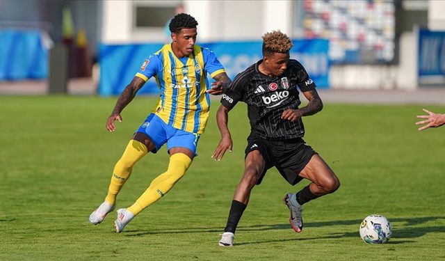 Beşiktaş, hazırlık maçında Shakhtar Donetsk'e yenildi