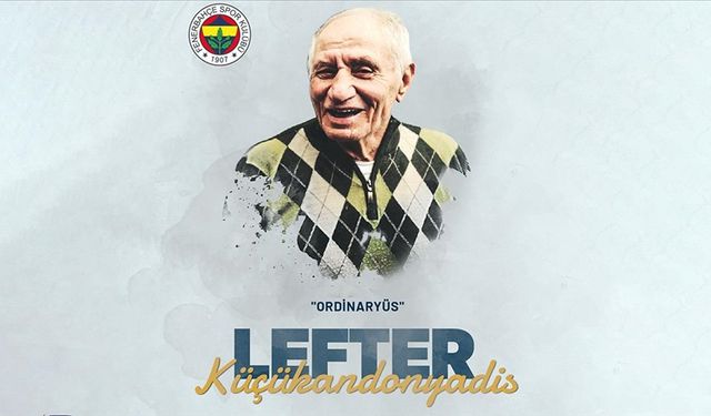 Fenerbahçe efsanesi Lefter Küçükandonyadis anısına hatıra para basıldı