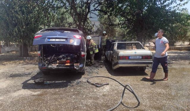 Acı haber... İzmir'de araçta  yangın: 4 yaşındaki çocuk yaşamını yitirdi