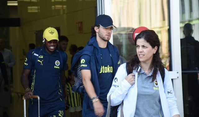 Fenerbahçe'ye İzmir'de coşkulu karşılama