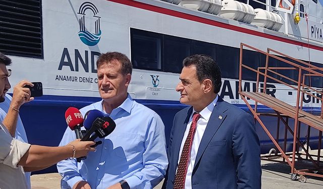 Arıklı: Girne-Anamur arası yolculuk 1,5 saat