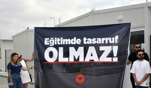 CTP, okullara yerleştirilen konteyner sınıflara tepki gösterdi