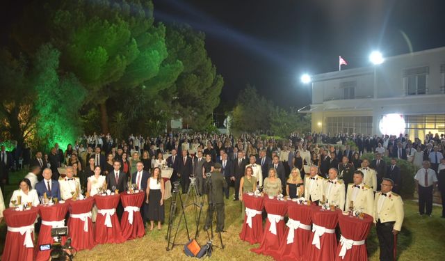 Türkiye'nin Lefkoşa Büyükelçiliği’nde 30 Ağustos Zafer Bayramı resepsiyonu