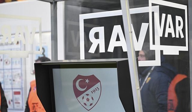 TFF, Süper Lig'in 2. haftasındaki VAR kayıtlarını paylaştı