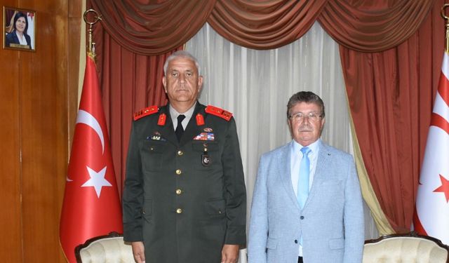 Güvenlik Kuvvetleri Komutanı Tümgeneral Osman AYTAÇ Veda Ziyaretlerini Yaptı