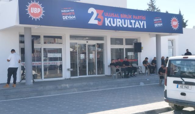 UBP’nin 23. Olağan Genel Kurultayı yarın yapılıyor