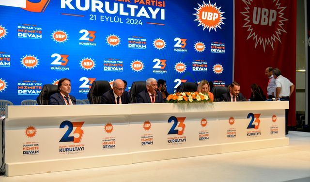 UBP’de 23. Olağan Kurultayı’nda PM'nin belirlenmesi için oy tasnifi başladı