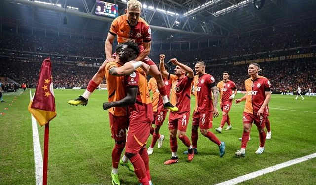 Derbiyi kazanan Galatasaray liderliğini perçinledi