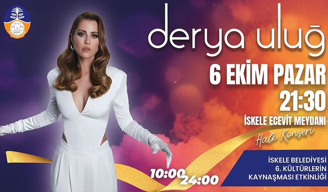 Derya Uluğ, Pazar akşamı İskele’de... "Bizim sevdamız sizin de sevdanız olsun"