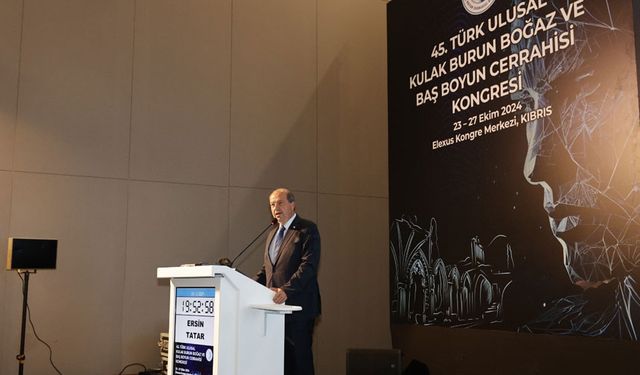 Cumhurbaşkanı Tatar: İnsanlığa, sağlığa ve bilime yaptığınız hizmetleriniz değerlidir